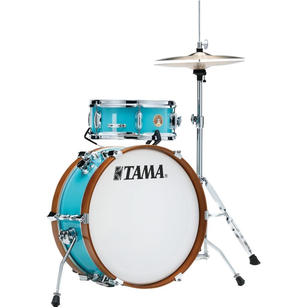 Tama Club Jam Mini 12/18 2pc. Drum Kit Aqua Blue Drums and Percussion / Acoustic Drums / Full Acoustic Kits