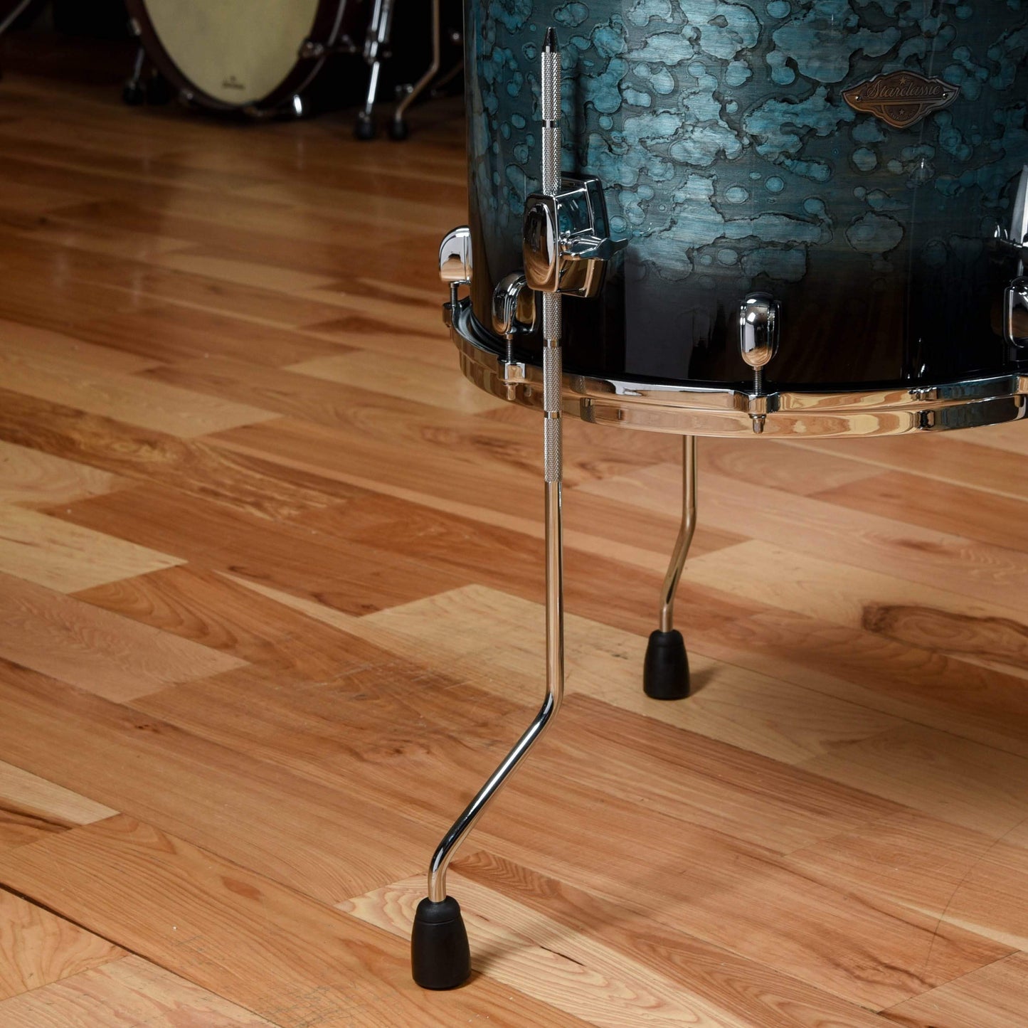 Tama Starclassic Performer 10/12/16/22 4pc. Drum Kit Molten Steel Blue Burst Drums and Percussion / Acoustic Drums / Full Acoustic Kits