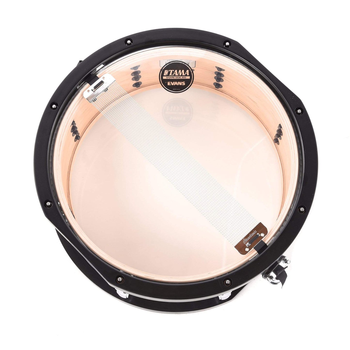 Tama 5.5x14 S.L.P. Studio Maple Snare Drum Lacquered Charcoal Oyster w/Black Wood Hoops Drums and Percussion / Acoustic Drums / Snare