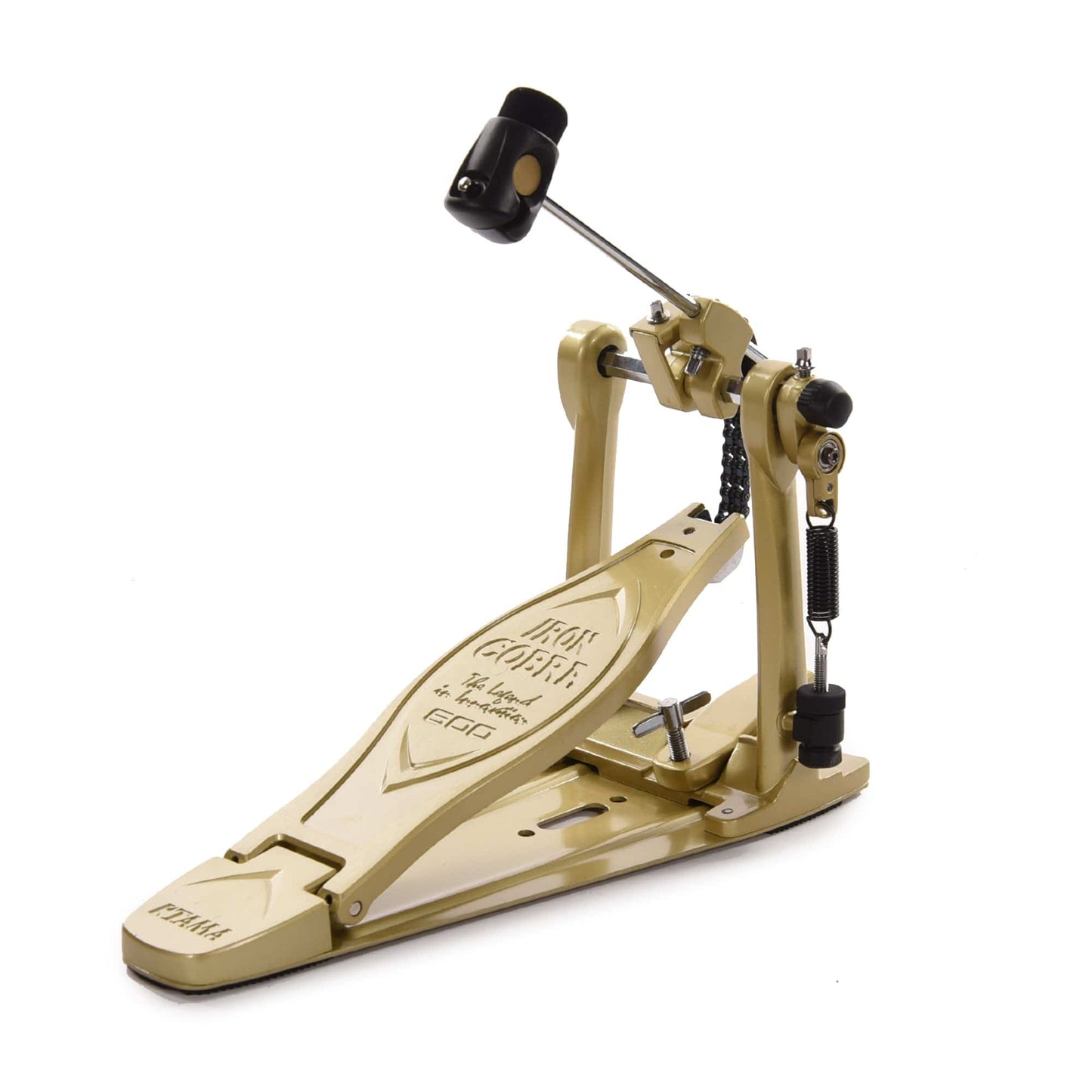 Tama Iron Cobra 600 Duo Glide Single Bass Drum Pedal Satin Gold Edition Drums and Percussion / Parts and Accessories / Pedals