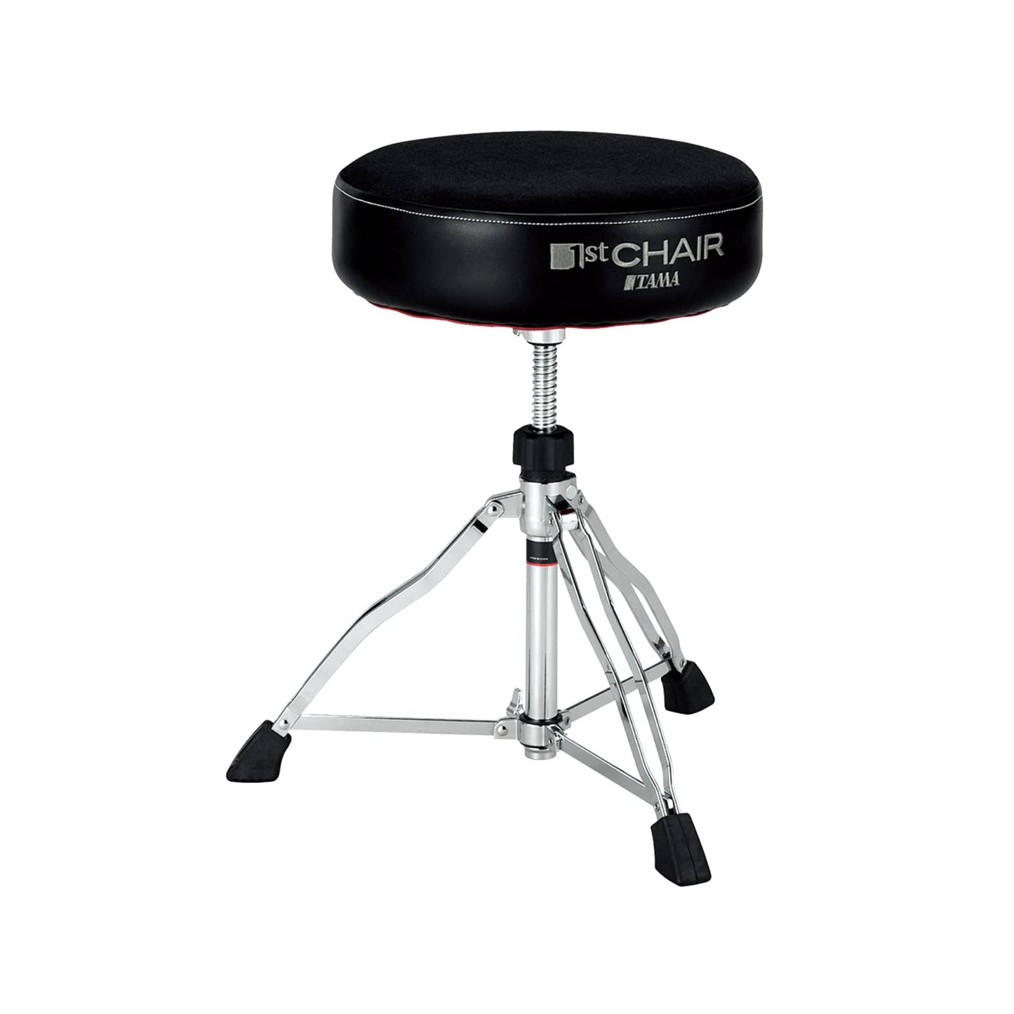 Tama 1st Chair Round Rider Drum Throne Black Cloth Top Drums and Percussion / Parts and Accessories / Thrones