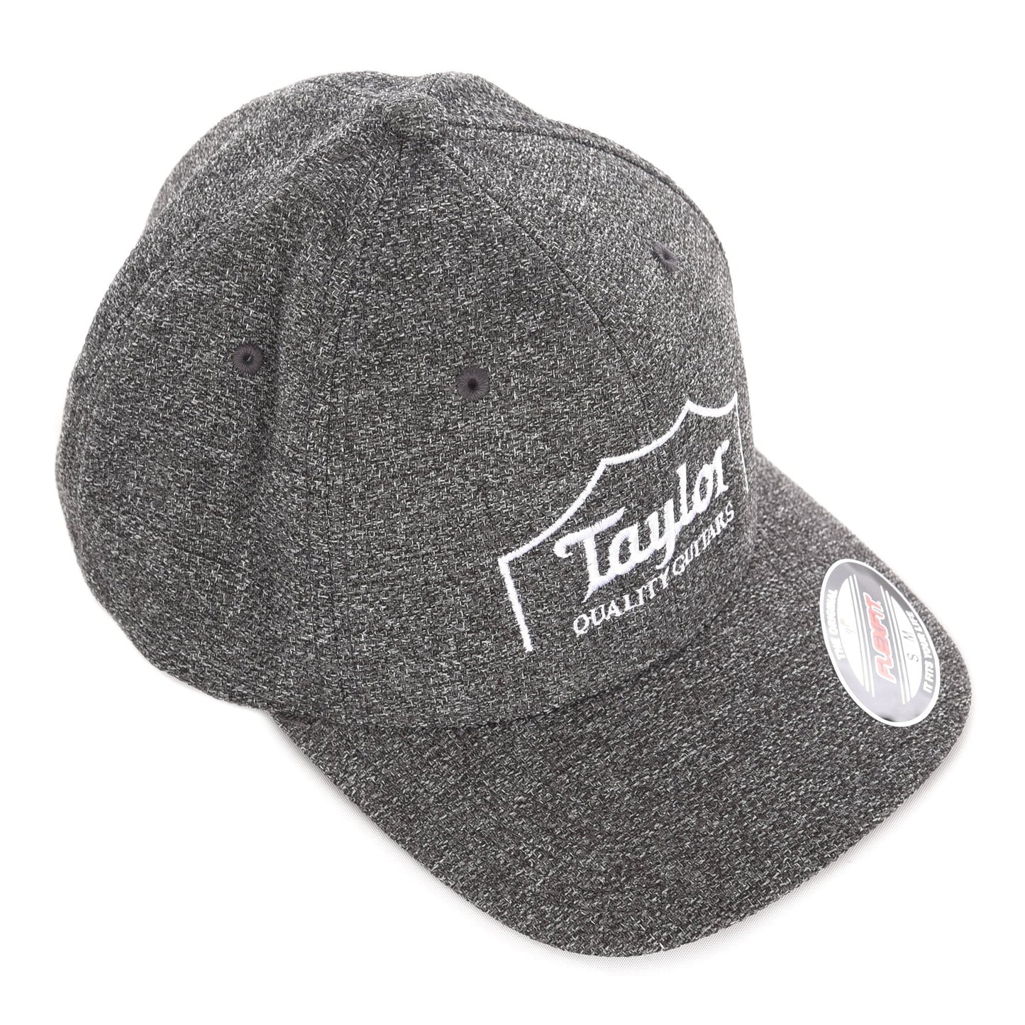 Taylor Flex Fit Cap Crown Logo Melange Heather S/M Accessories / Merchandise