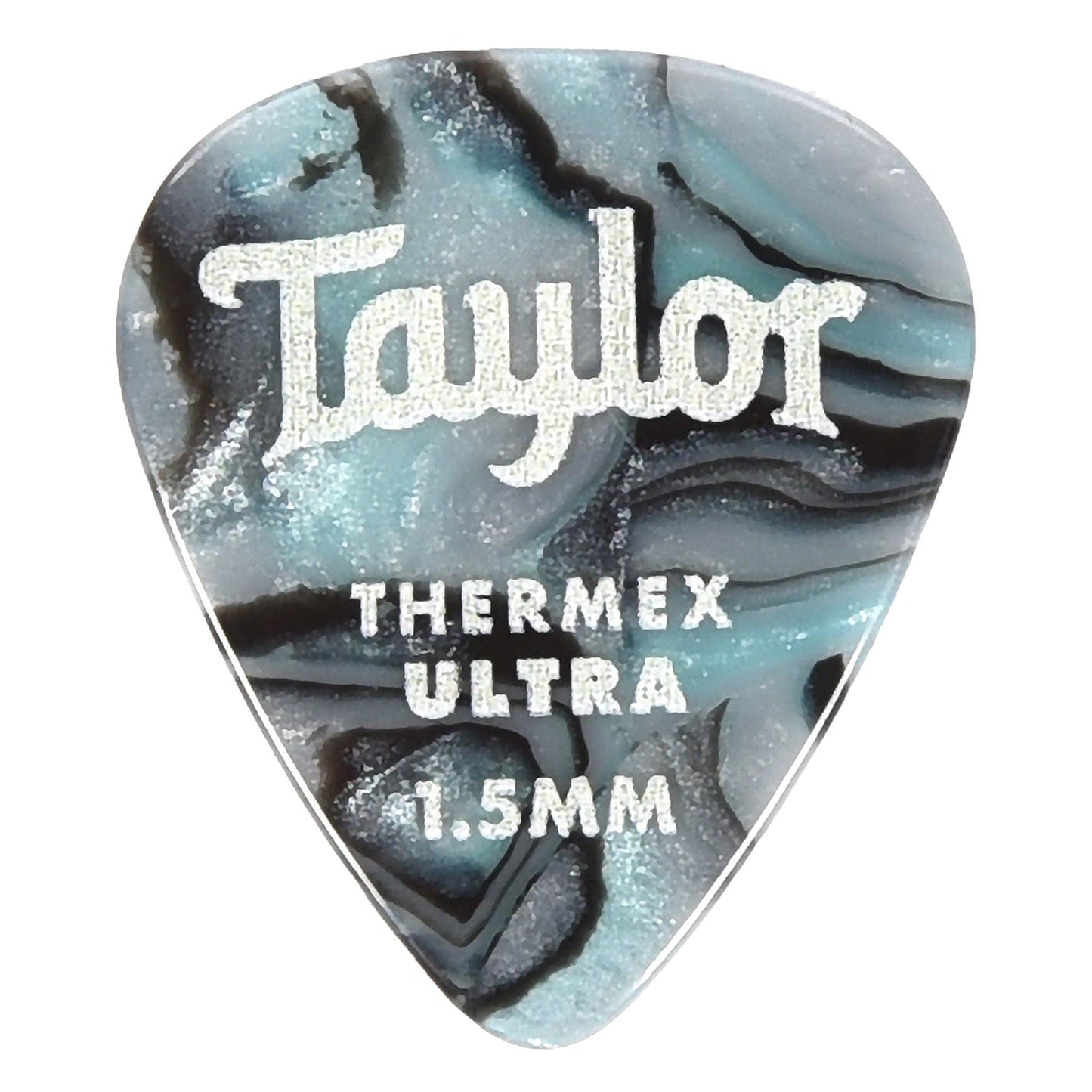 Taylor Premium Darktone 351 Thermex Ultra Picks Abalone 1.50mm 4 Pack (24) Bundle Accessories / Picks