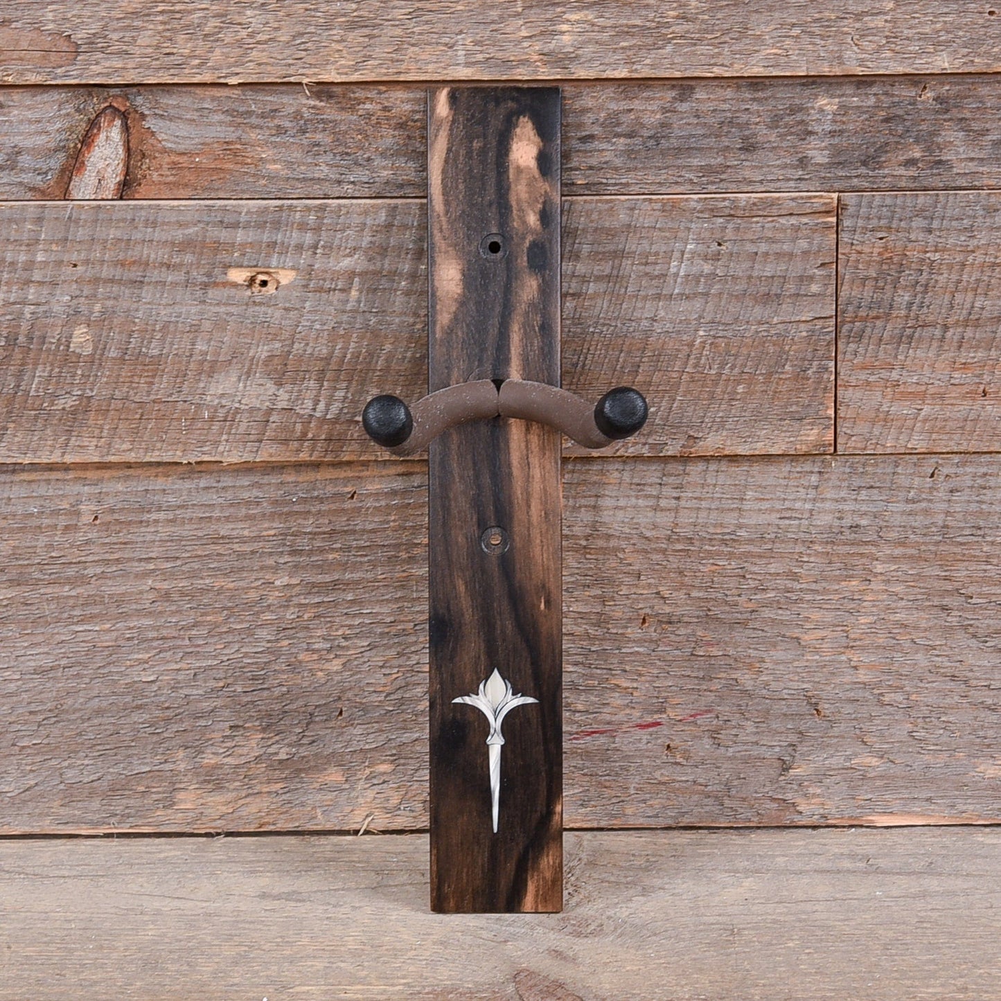 Taylor Ebony Guitar Hanger Acrylic "Nouveau" Inlay Accessories / Stands