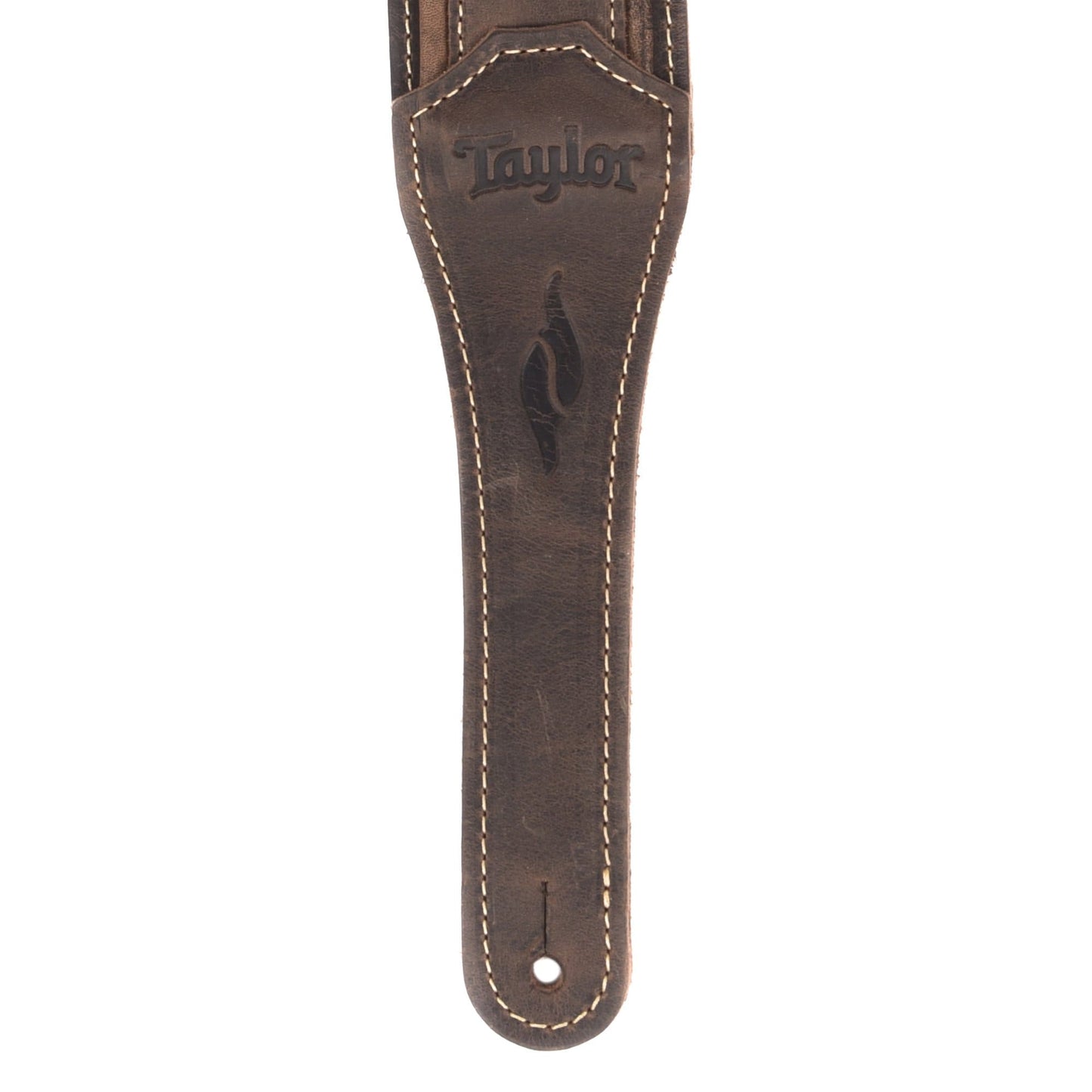 Taylor Element Strap Dark Brown Distressed Leather 2.5" Accessories / Straps