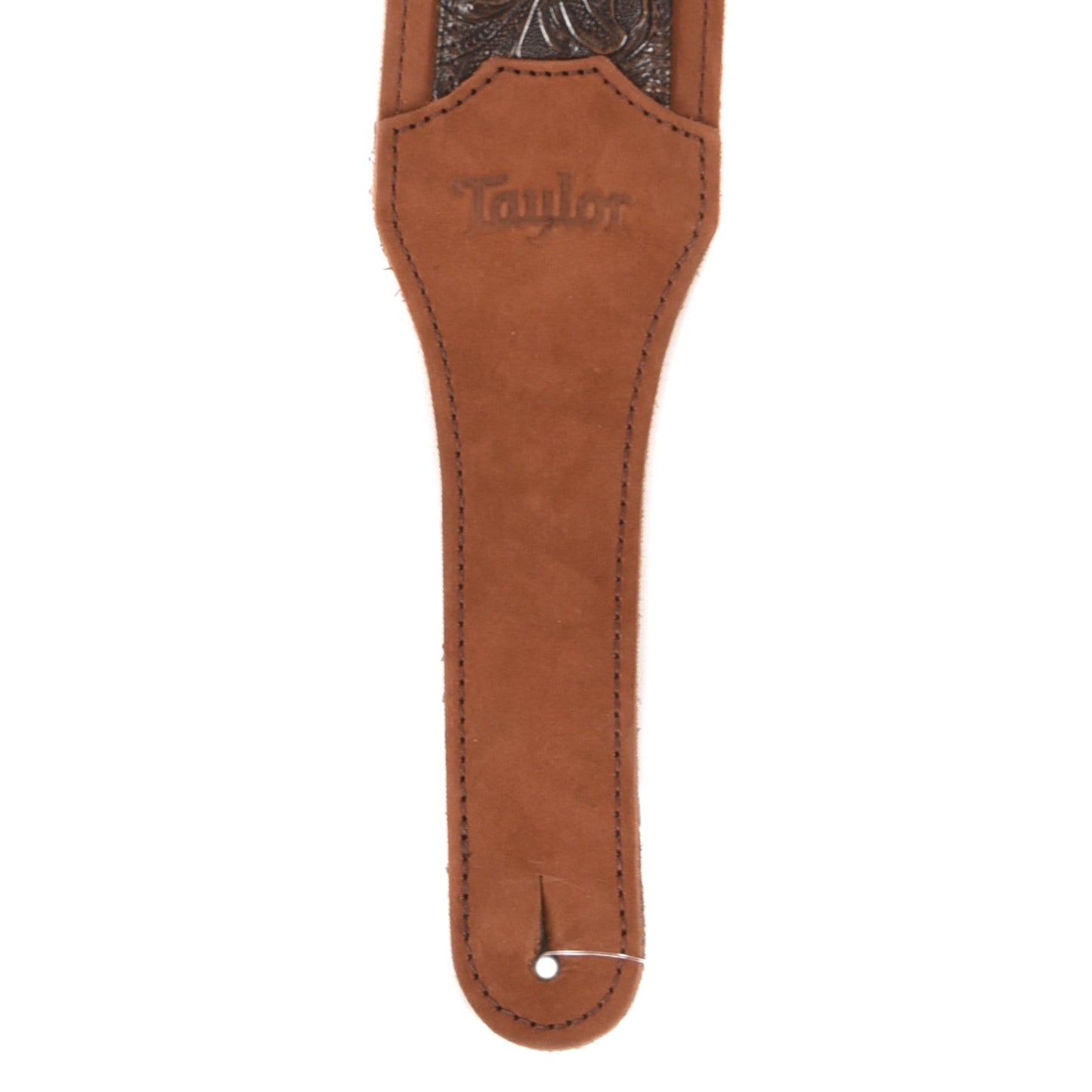 Taylor Grand Pacific Strap Brown Leather Nickel Conchos 3" Accessories / Straps