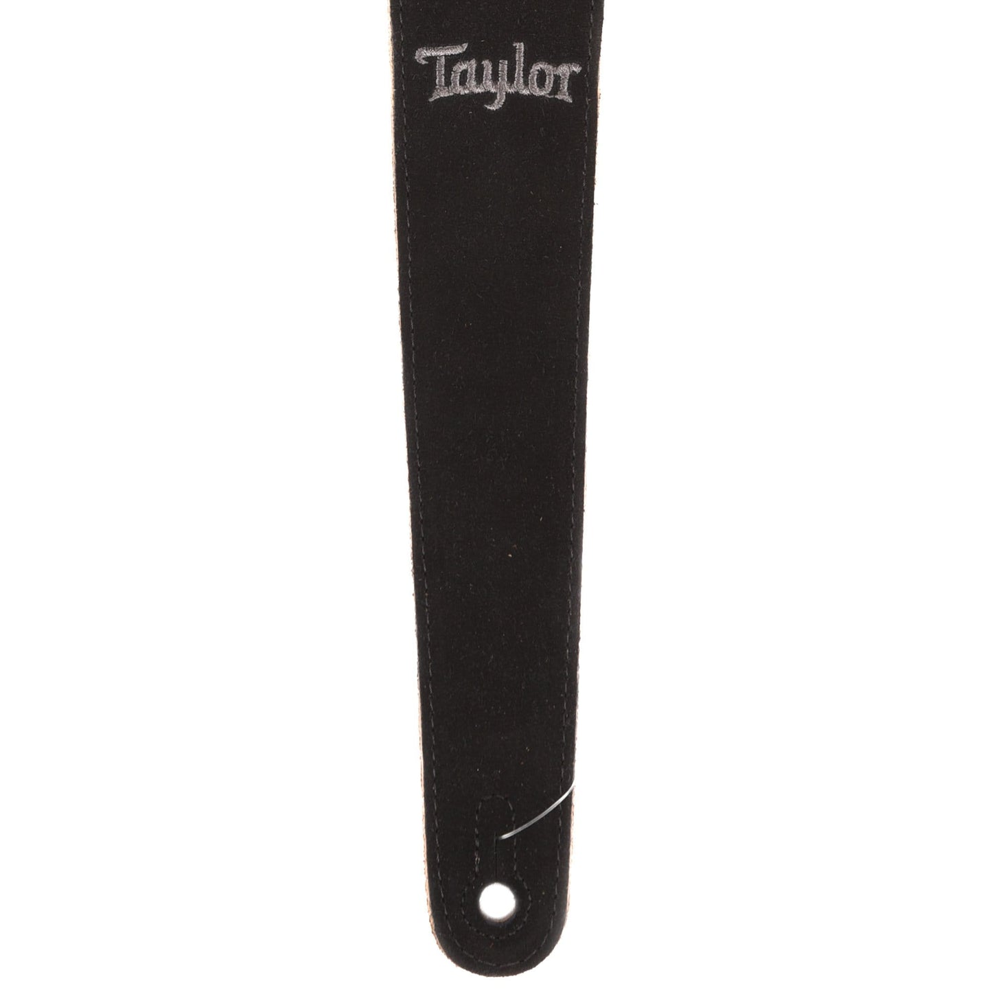 Taylor Guitar Strap Black Embroidered Suede 2.5" Accessories / Straps