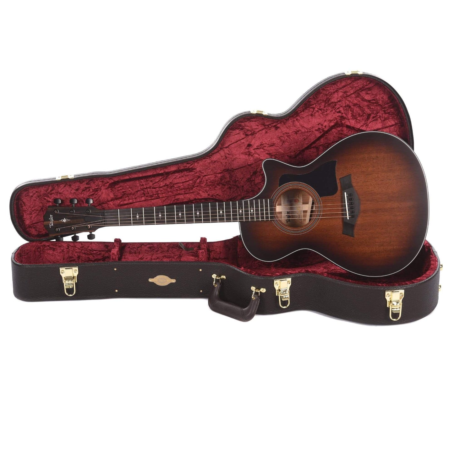 Taylor 322ce Grand Concert Tropical Mahogany/Tasmanian Blackwood Shaded Edgeburst ES2 w/V-Class Bracing Acoustic Guitars / Concert