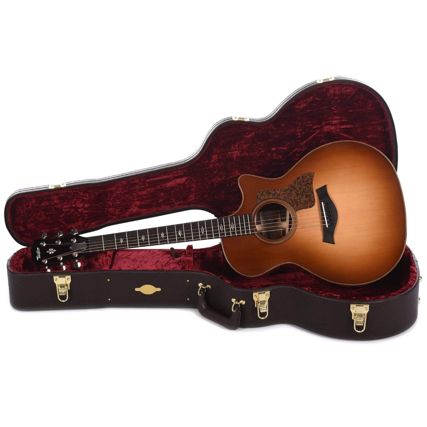 Taylor 714ce Grand Auditorium Lutz Spruce/Rosewood Western Sunburst w/V-Class Bracing Acoustic Guitars / OM and Auditorium