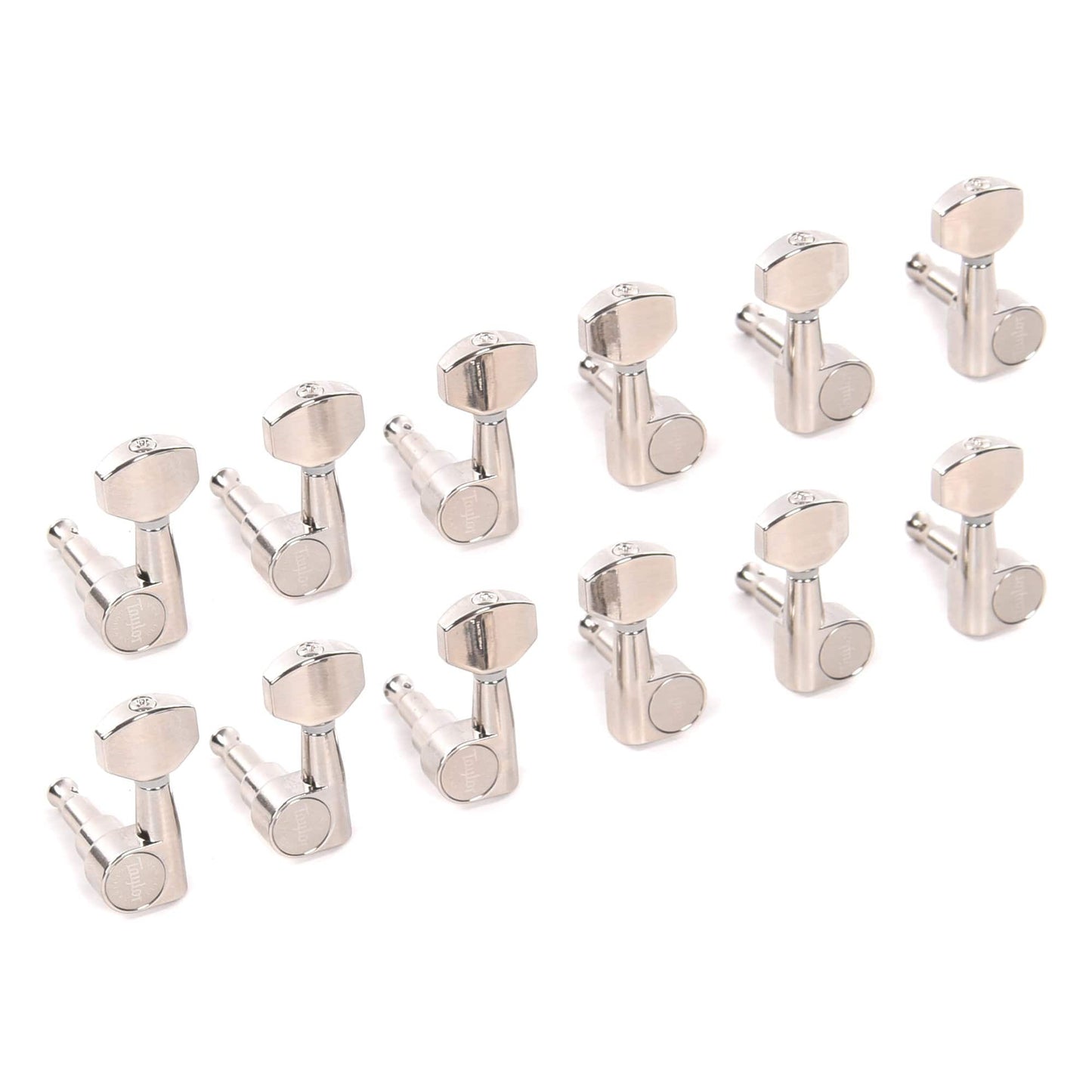 Taylor Guitar Tuners 1:18 12-String Polished Nickel Parts / Tuning Heads