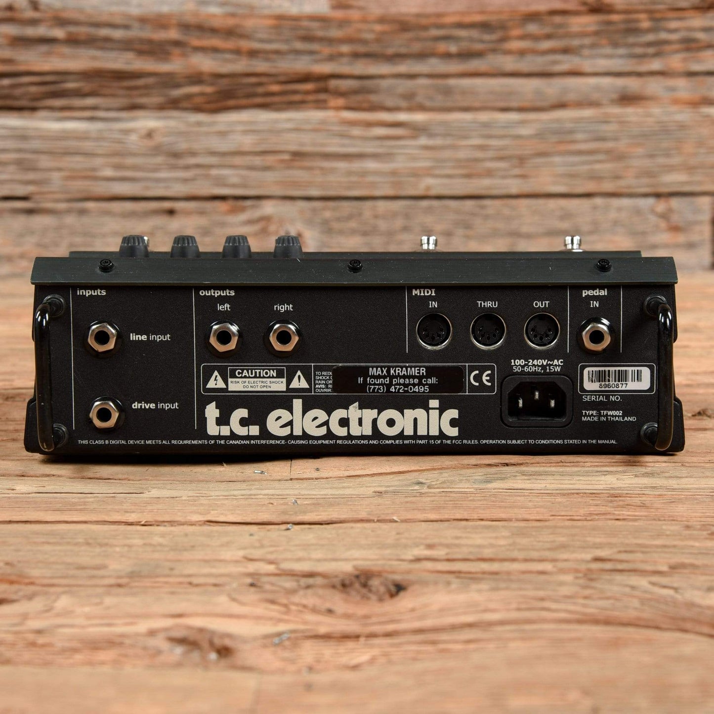 TC Electronic Nova System Analog Multi-Effects Pedal Effects and Pedals / Multi-Effect Unit