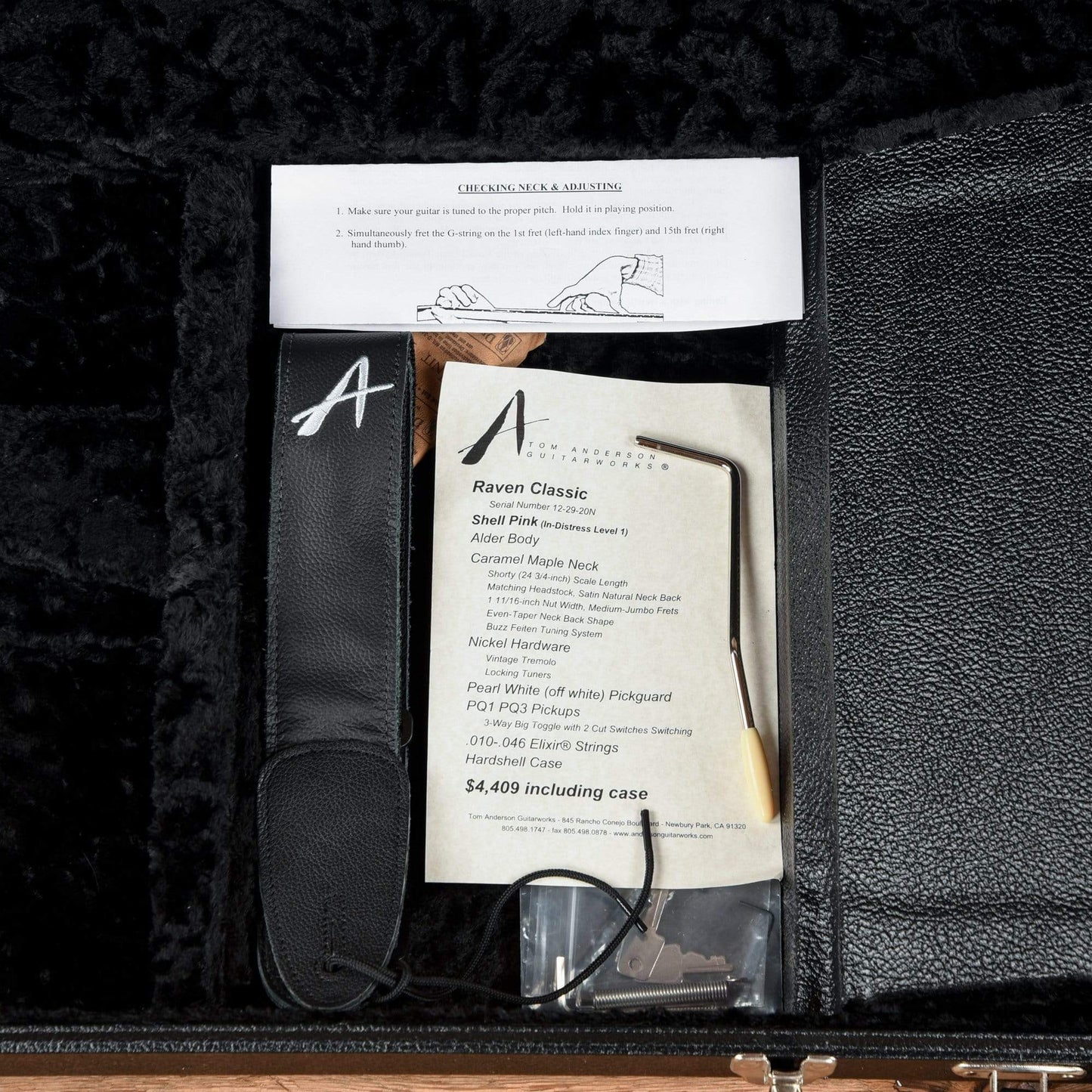 Tom Anderson Raven Classic Shell Pink 2020 Electric Guitars / Solid Body