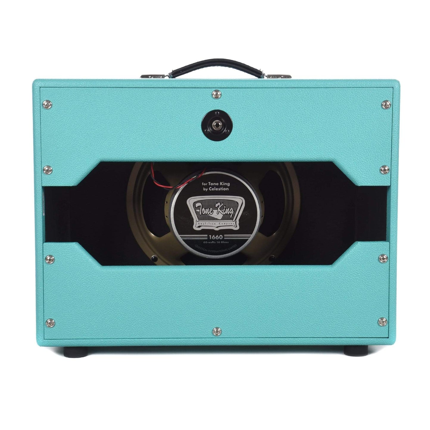 Tone King 1x12 Open Back Cabinet Turquoise w/Celestion Vintage 30 Amps / Guitar Cabinets