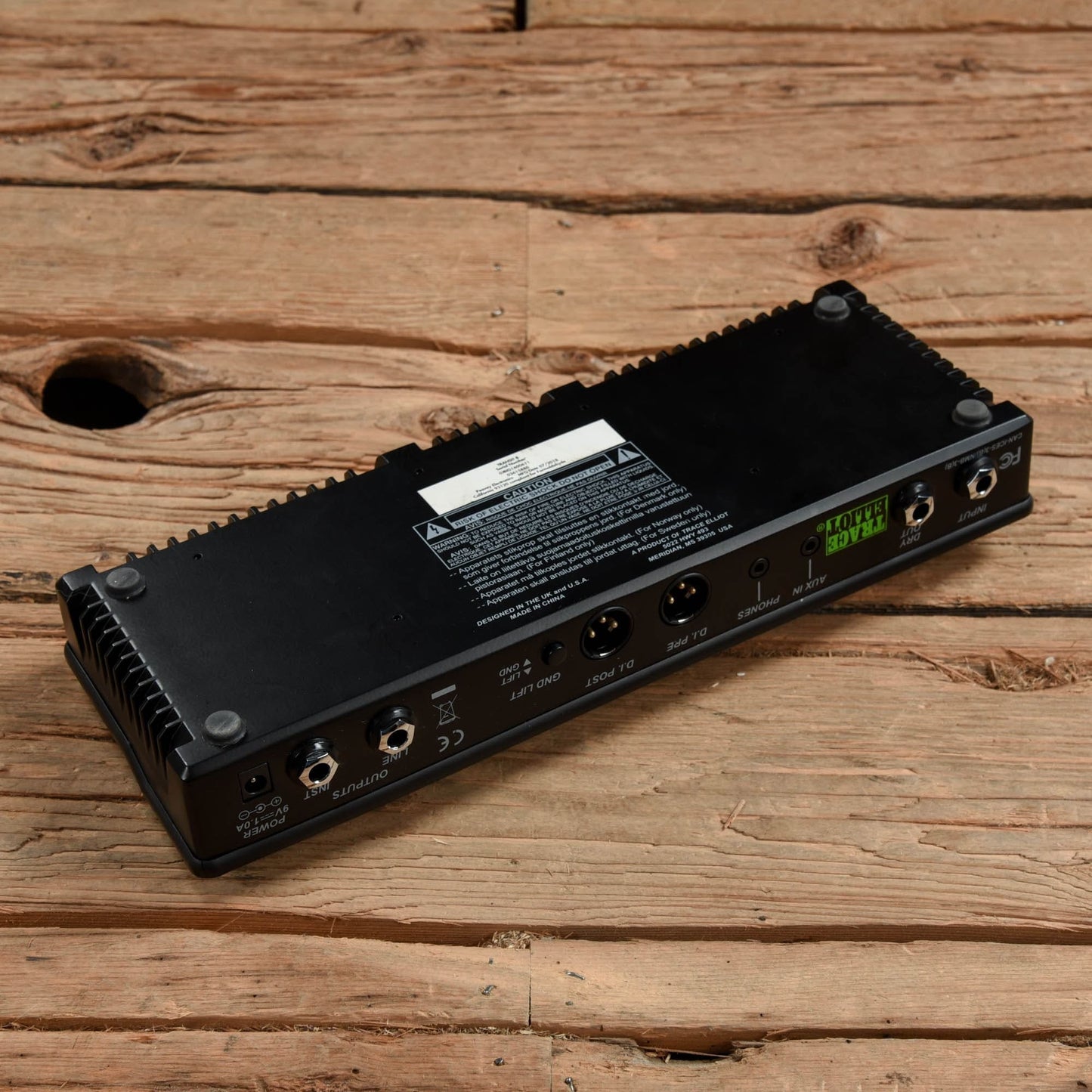 Trace Elliot Transit B Performance Bass Pre-Amp Effects and Pedals / Amp Modeling