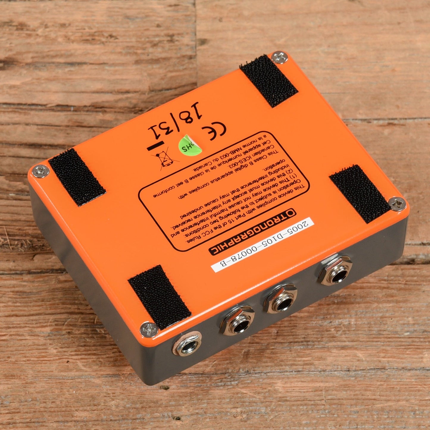 Tronographic Rusty Box Effects and Pedals / Distortion