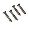 TV Jones EM1 Ring Screws Short (4 Pack) Stainless Steel Parts / Guitar Pickups