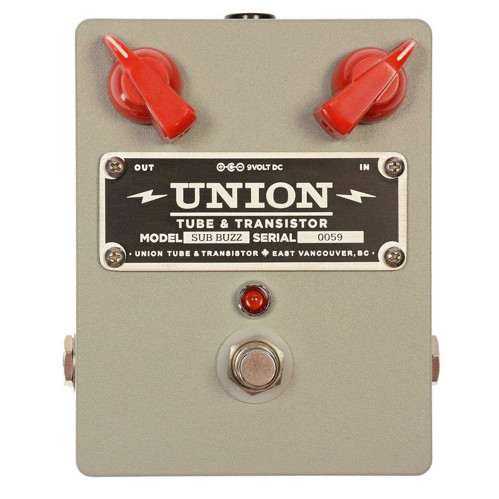 buzz fuzz pedal Union Tube & Transistor Sub Buzz Bass Fuzz