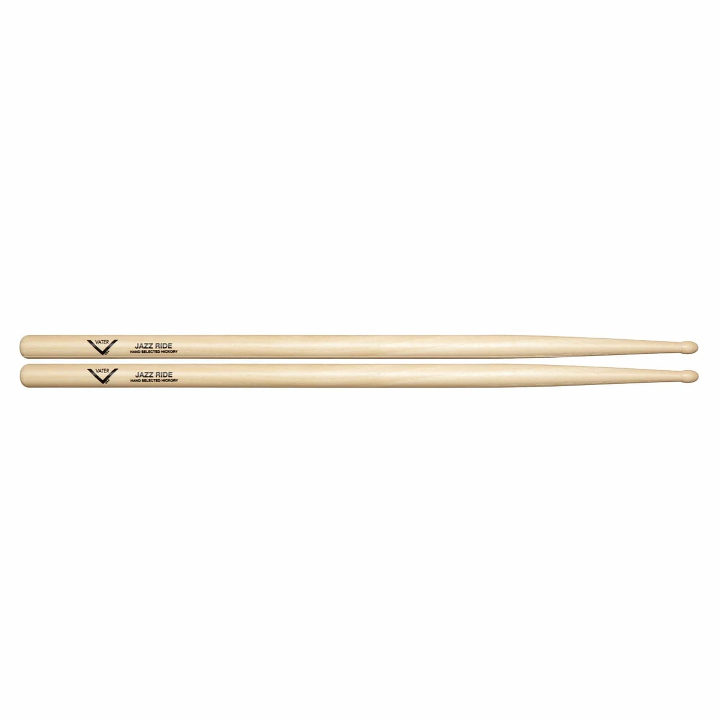 Vater Hickory Jazz Ride Wood Tip Drum Sticks Drums and Percussion / Parts and Accessories / Drum Sticks and Mallets