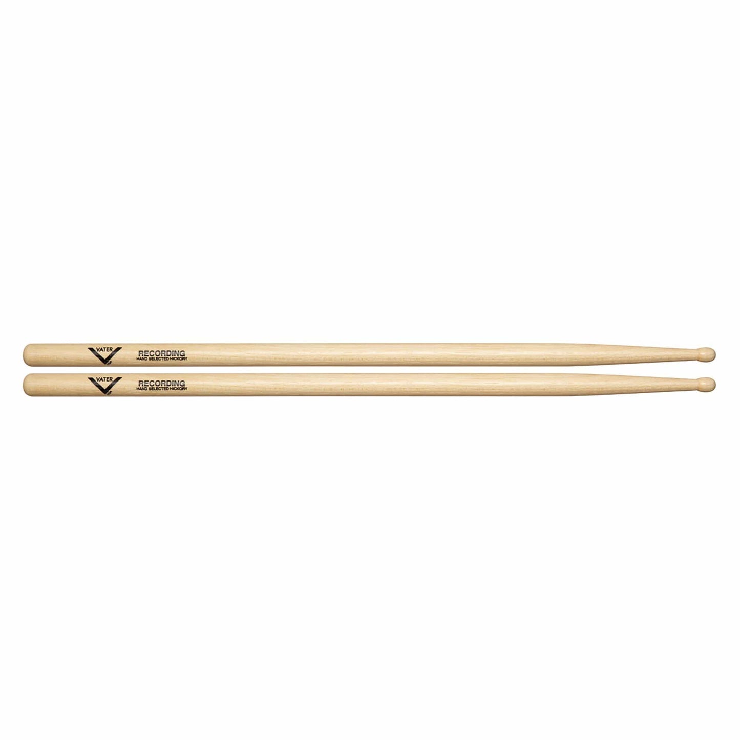 Vater Hickory Recording Wood Tip Drum Sticks Drums and Percussion / Parts and Accessories / Drum Sticks and Mallets