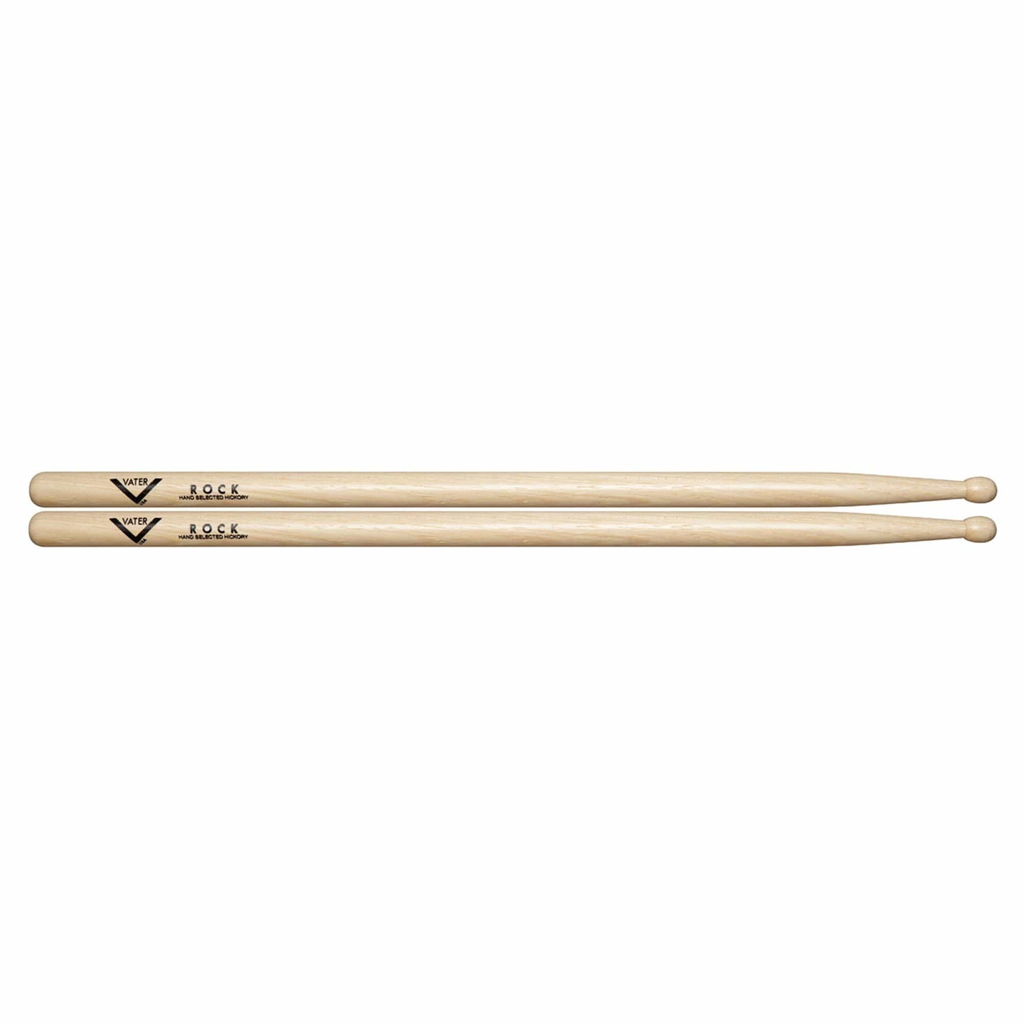 Vater Hickory Rock Wood Tip Drum Sticks Drums and Percussion / Parts and Accessories / Drum Sticks and Mallets