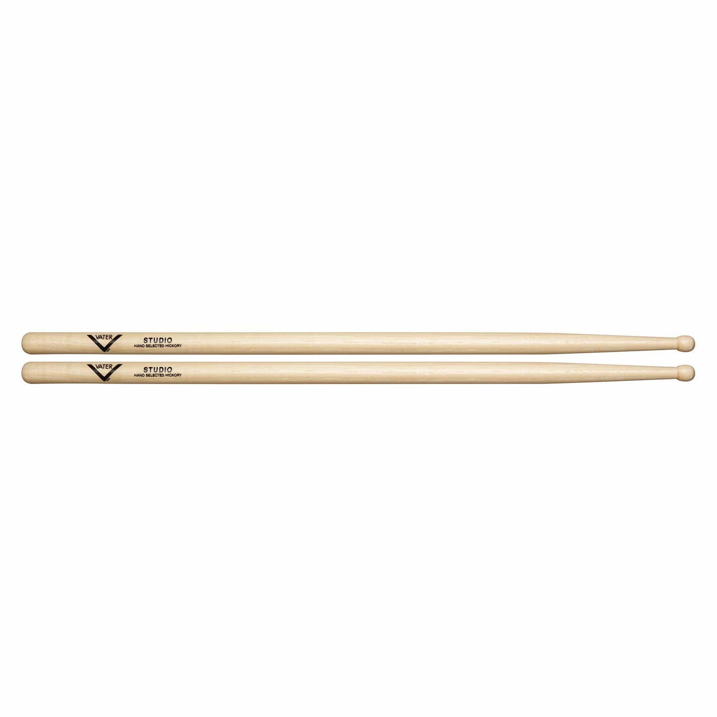 Vater Hickory Studio Wood Tip Drum Sticks Drums and Percussion / Parts and Accessories / Drum Sticks and Mallets