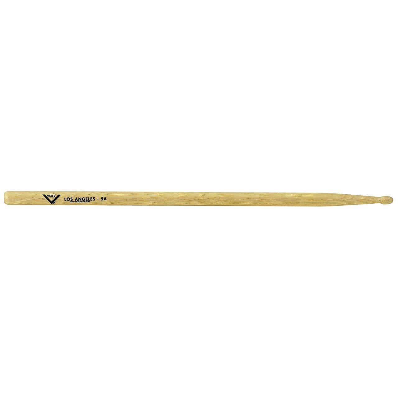 Vater Hickory Los Angeles 5A Wood Tip Drum Sticks Drums and Percussion