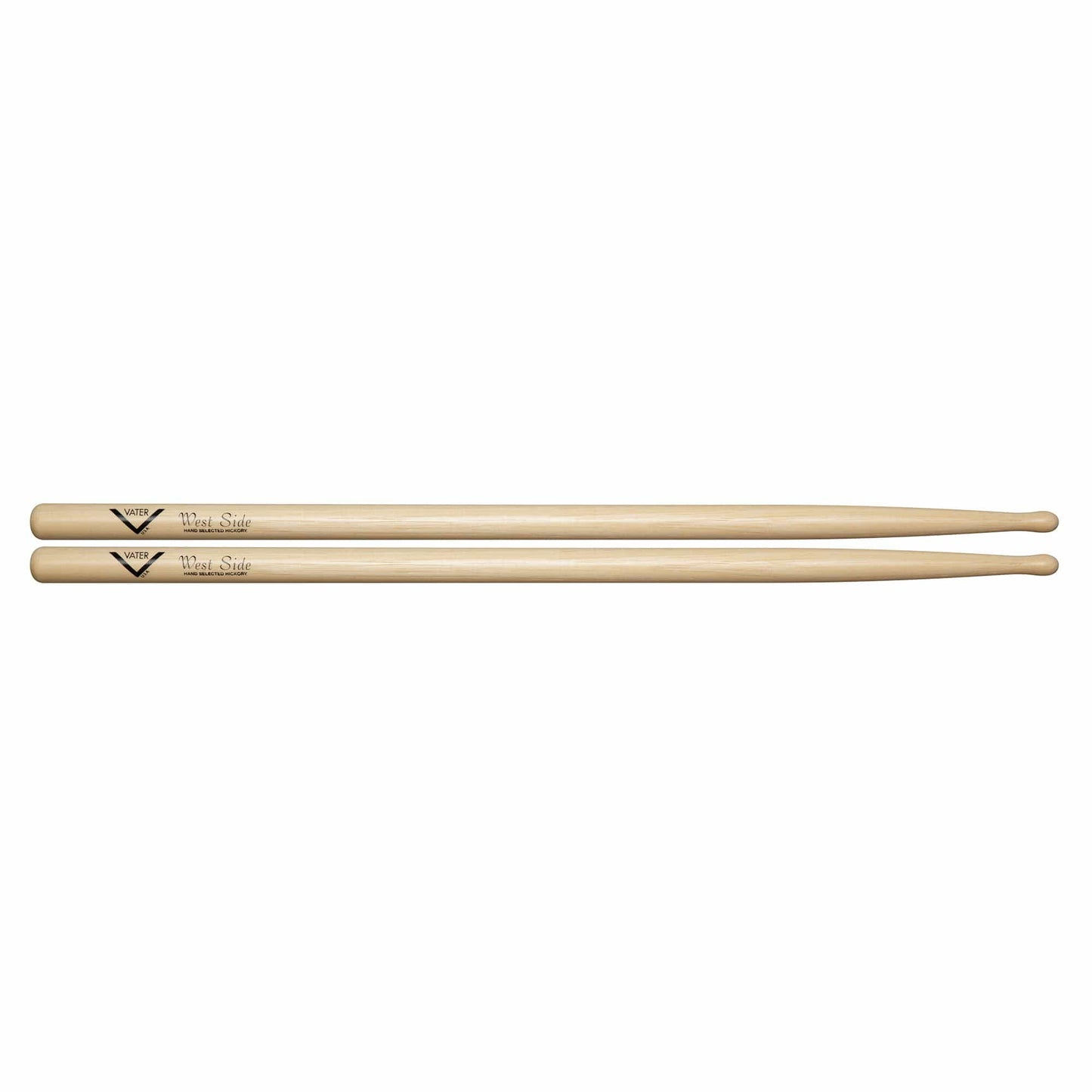 Vater Hickory West Side Wood Tip Drum Sticks Drums and Percussion