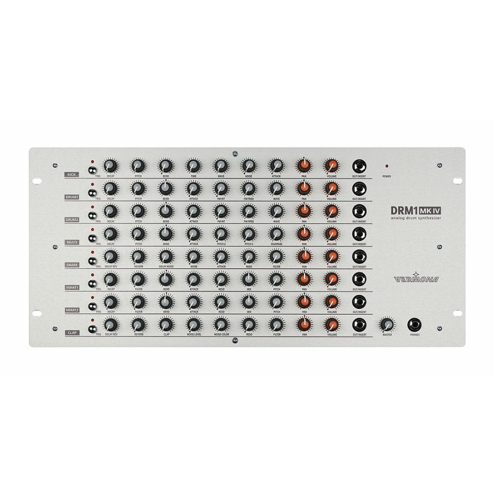 Vermona DRM1 MKIV Analog Drum Synthesizer w/ Trigger Inputs