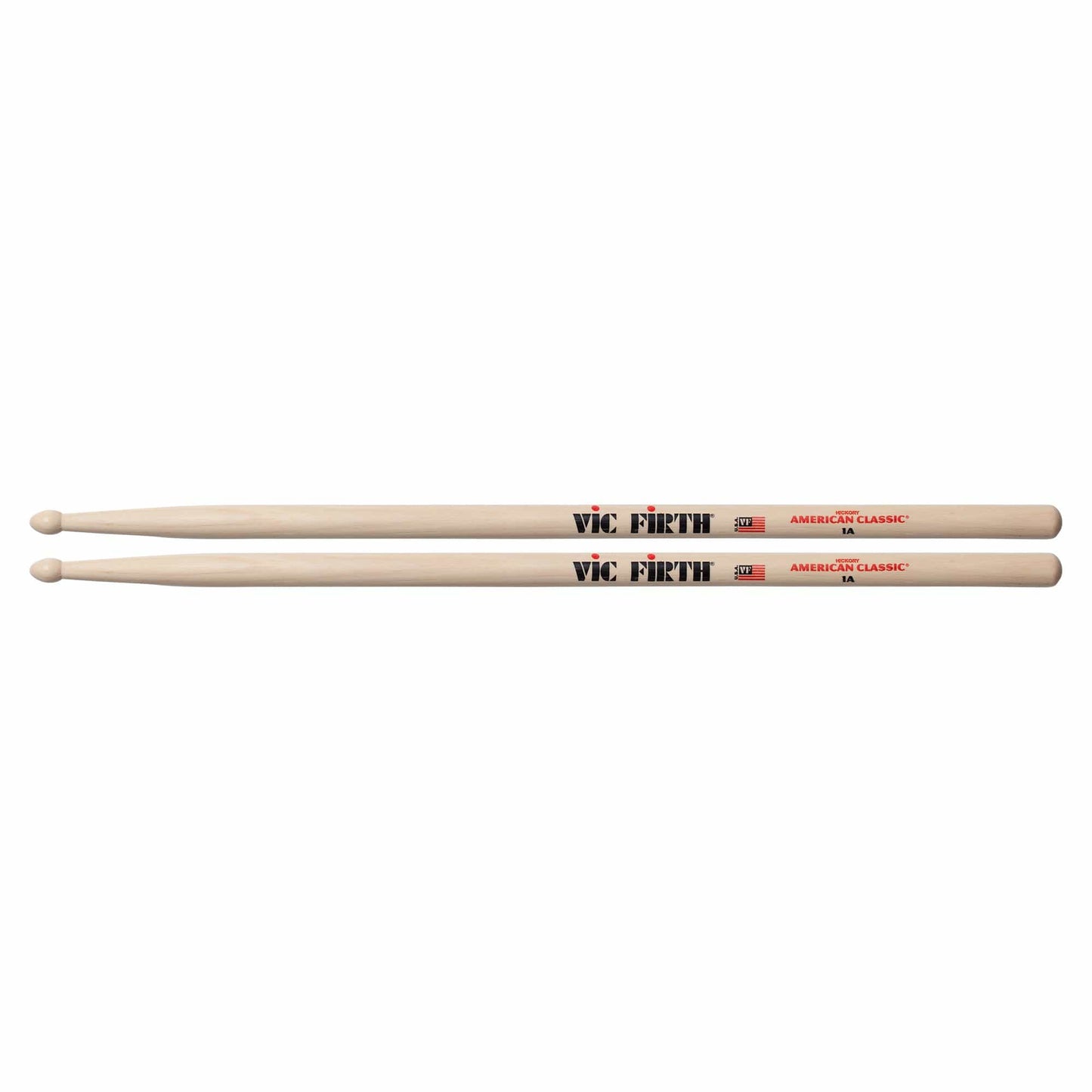 Vic Firth American Classic 1A Wood Tip Drum Sticks Drums and Percussion / Parts and Accessories / Drum Sticks and Mallets