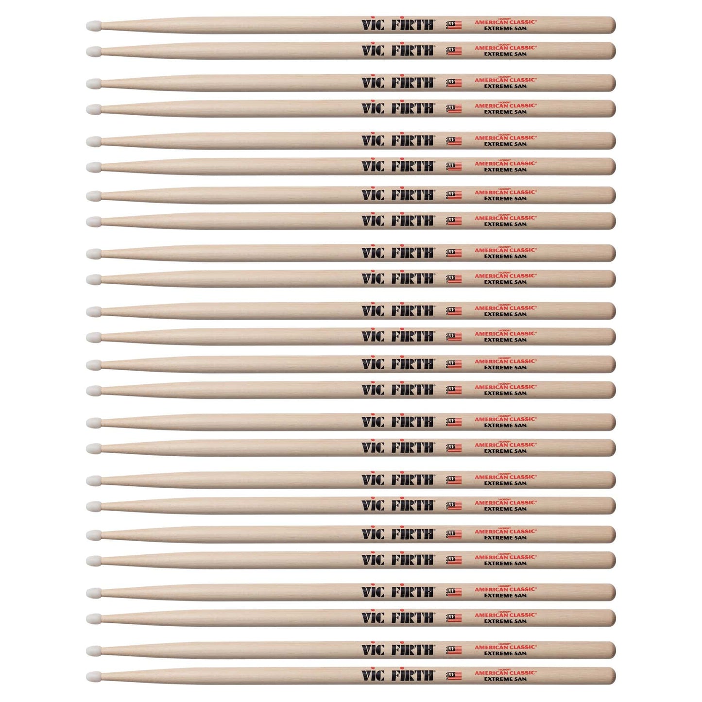 Vic Firth American Classic Extreme 5A Nylon Tip Drum Sticks (12 Pair Bundle) Drums and Percussion / Parts and Accessories / Drum Sticks and Mallets