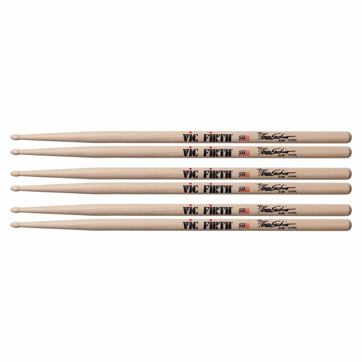 Vic Firth Peter Erskine Ride Signature Drum Sticks (3 Pair Bundle) Drums and Percussion / Parts and Accessories / Drum Sticks and Mallets