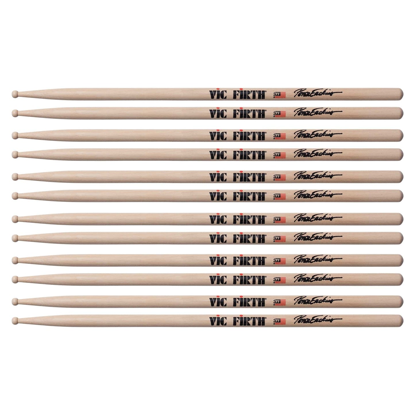 Vic Firth Peter Erskine Signature Drum Sticks (6 Pair Bundle) Drums and Percussion / Parts and Accessories / Drum Sticks and Mallets