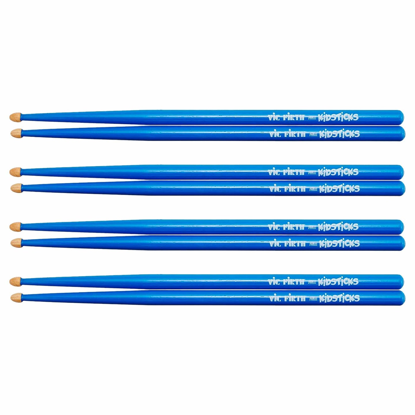 Vic Firth Wood Tip Kids Drum Sticks (4 Pair Bundle) Drums and Percussion / Parts and Accessories / Drum Sticks and Mallets