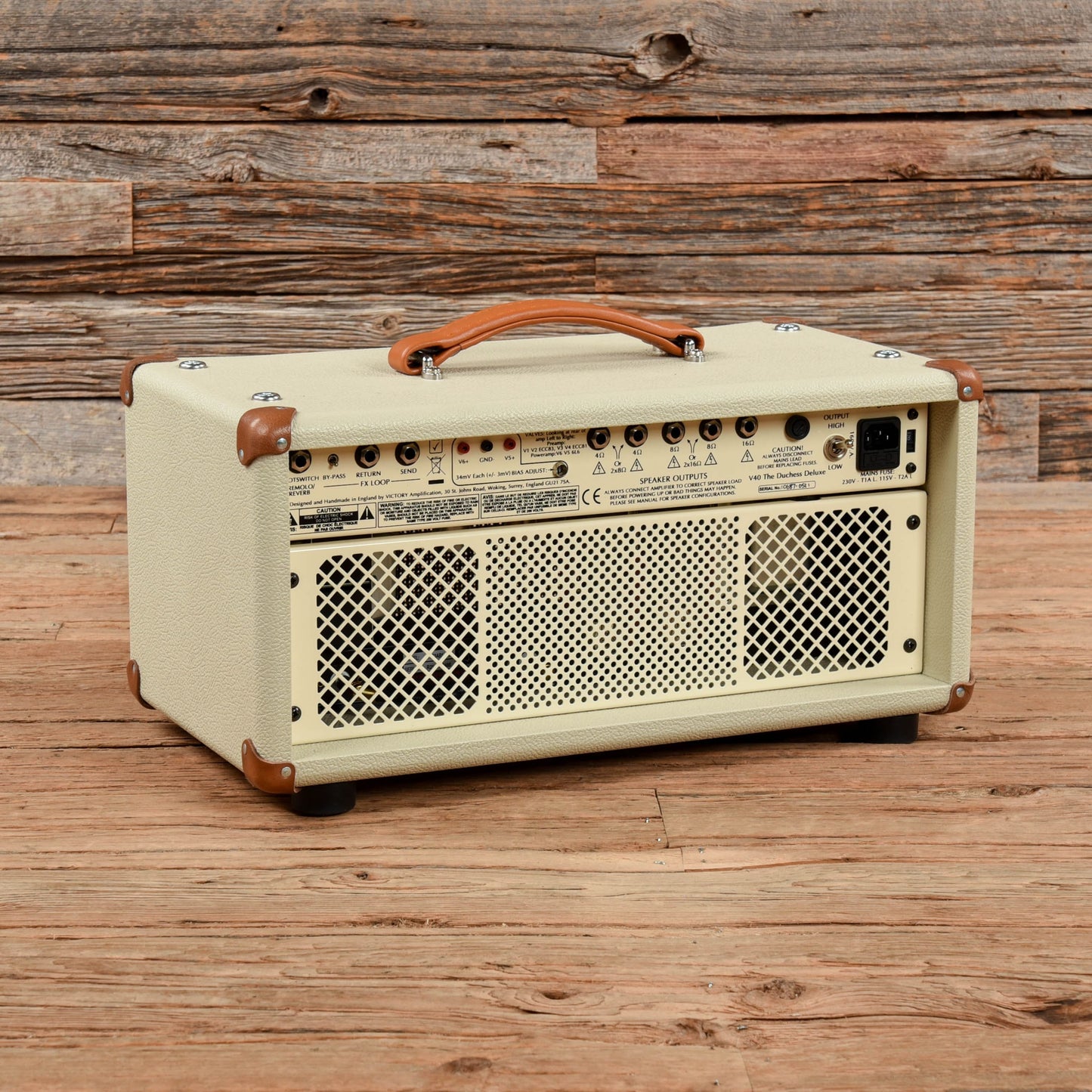 Victory V40 Deluxe Heritage Series 42-Watt Guitar Amp Head Amps / Guitar Cabinets