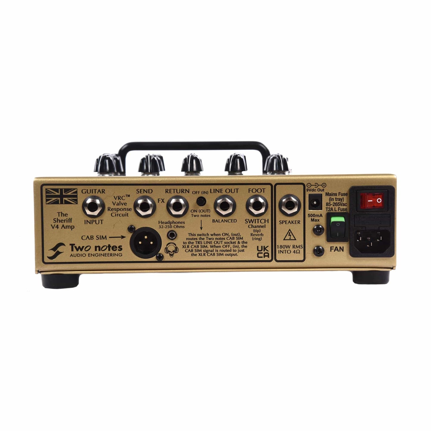 Victory V4 Sheriff 180w Pedalboard Amplifier Amps / Guitar Heads