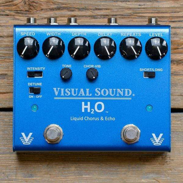 h2o chorus delay pedal Visual Sound V3 H2O Chorus & Echo – Chicago Music Exchange