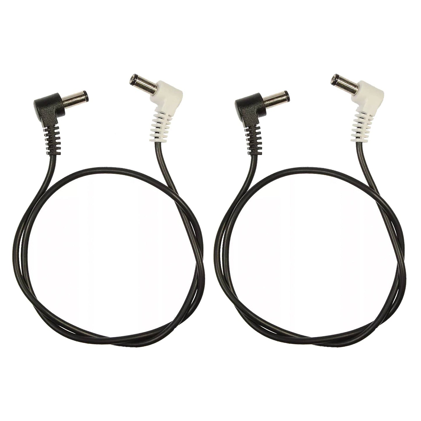 Voodoo Lab Cable 2.1mm Reverse Polarity Center Positive Right-Right 18" 2 Pack Bundle Accessories / Cables
