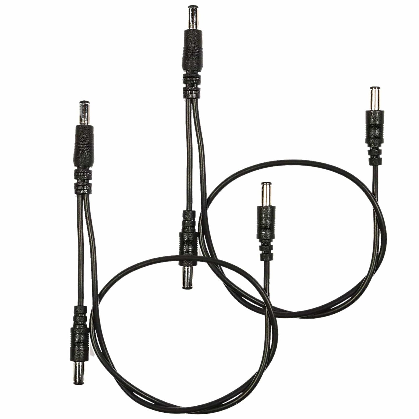 Voodoo Lab Cable Voltage Doubler Standard Polarity Center Negative 18" 2 Pack Bundle Accessories / Cables