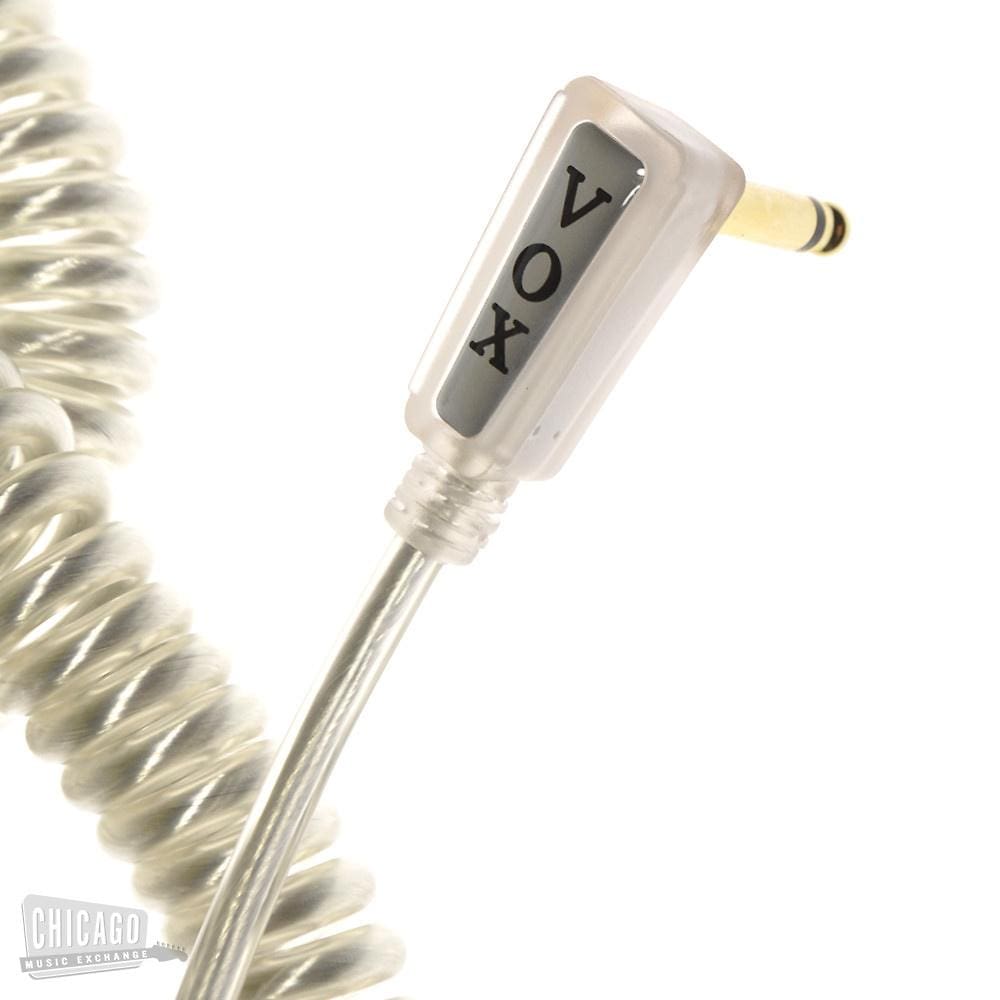 Vox Premium Vintage Coiled Guitar Cable 9m - Silver Accessories / Cables