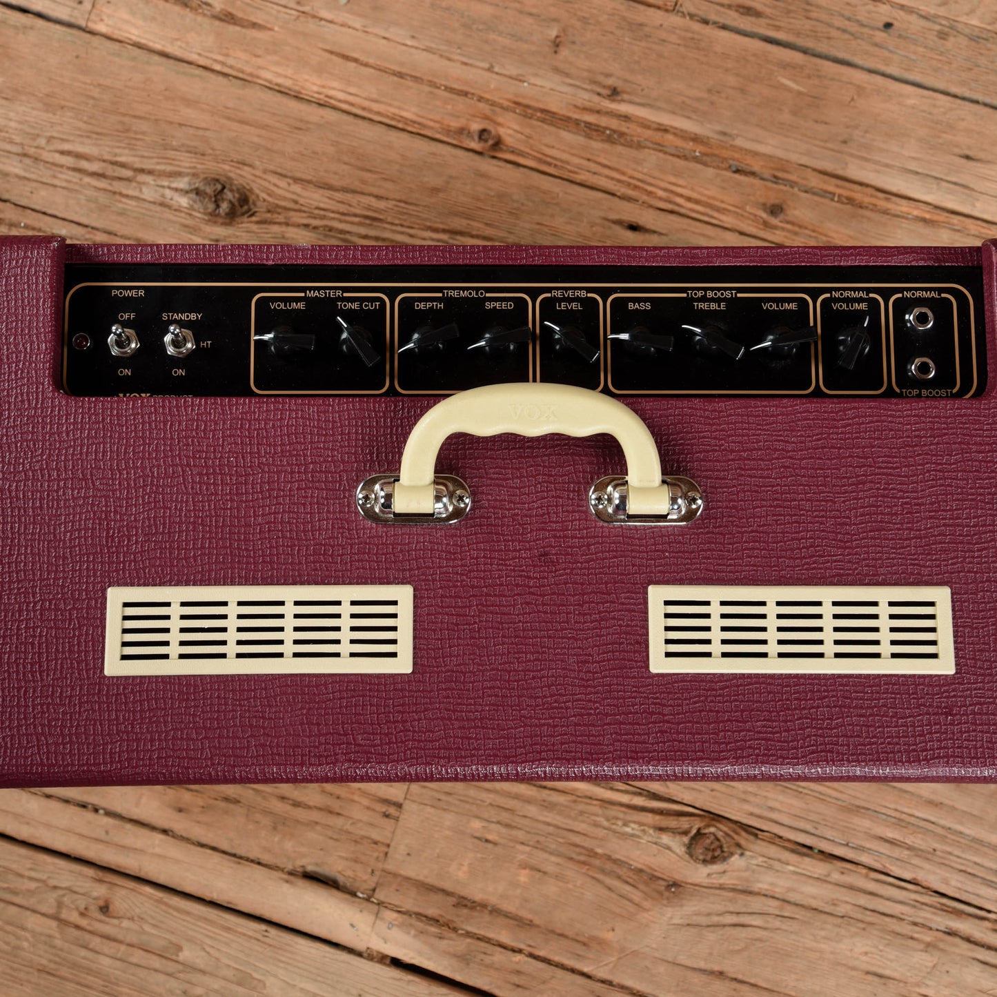 Vox AC15C1-TV Limited Edition 2-Channel 15-Watt 1x12" Guitar Combo Amp Amps / Guitar Cabinets