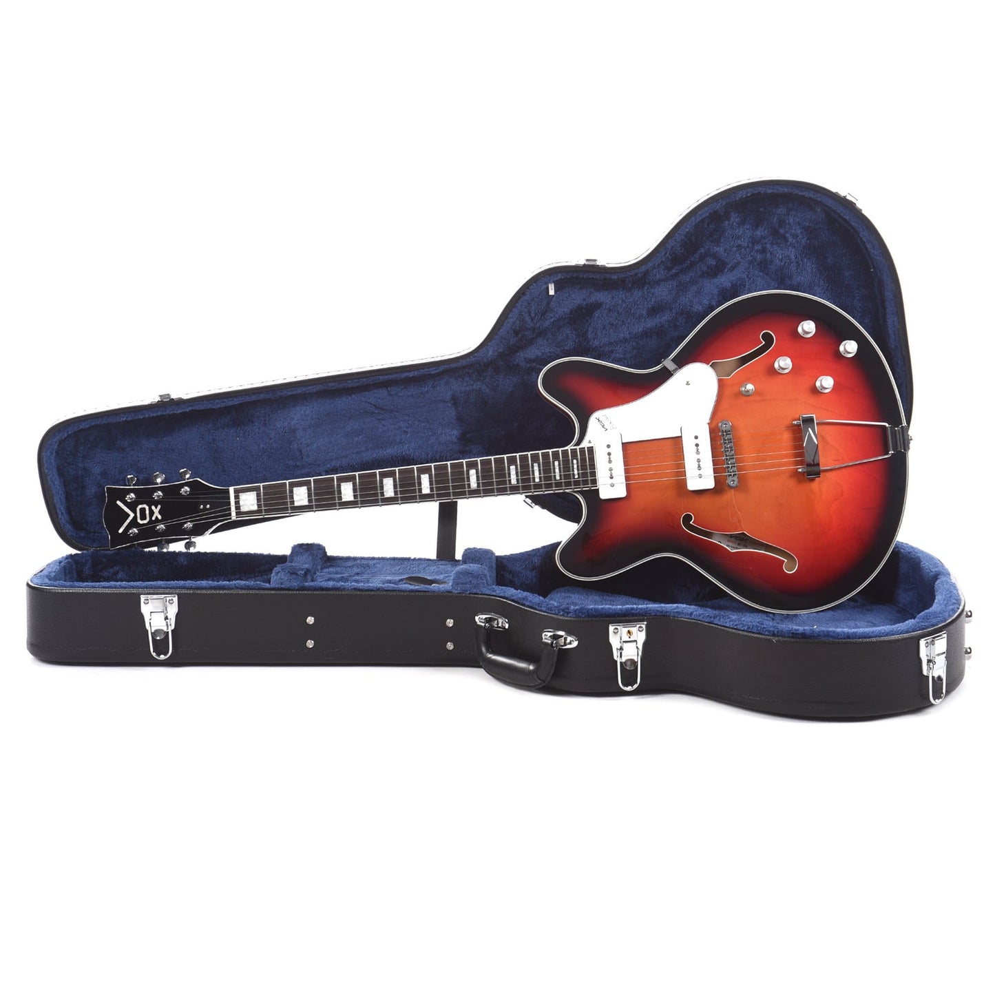 Vox Bobcat V90 Sunburst Electric Guitars / Semi-Hollow