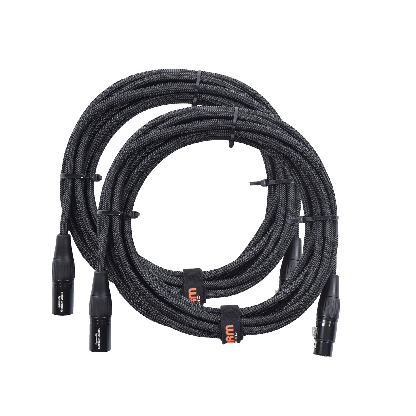 Warm Audio Premier Series XLR Female to XLR Male Microphone Cable 20' 2 Pack Bundle Accessories / Cables