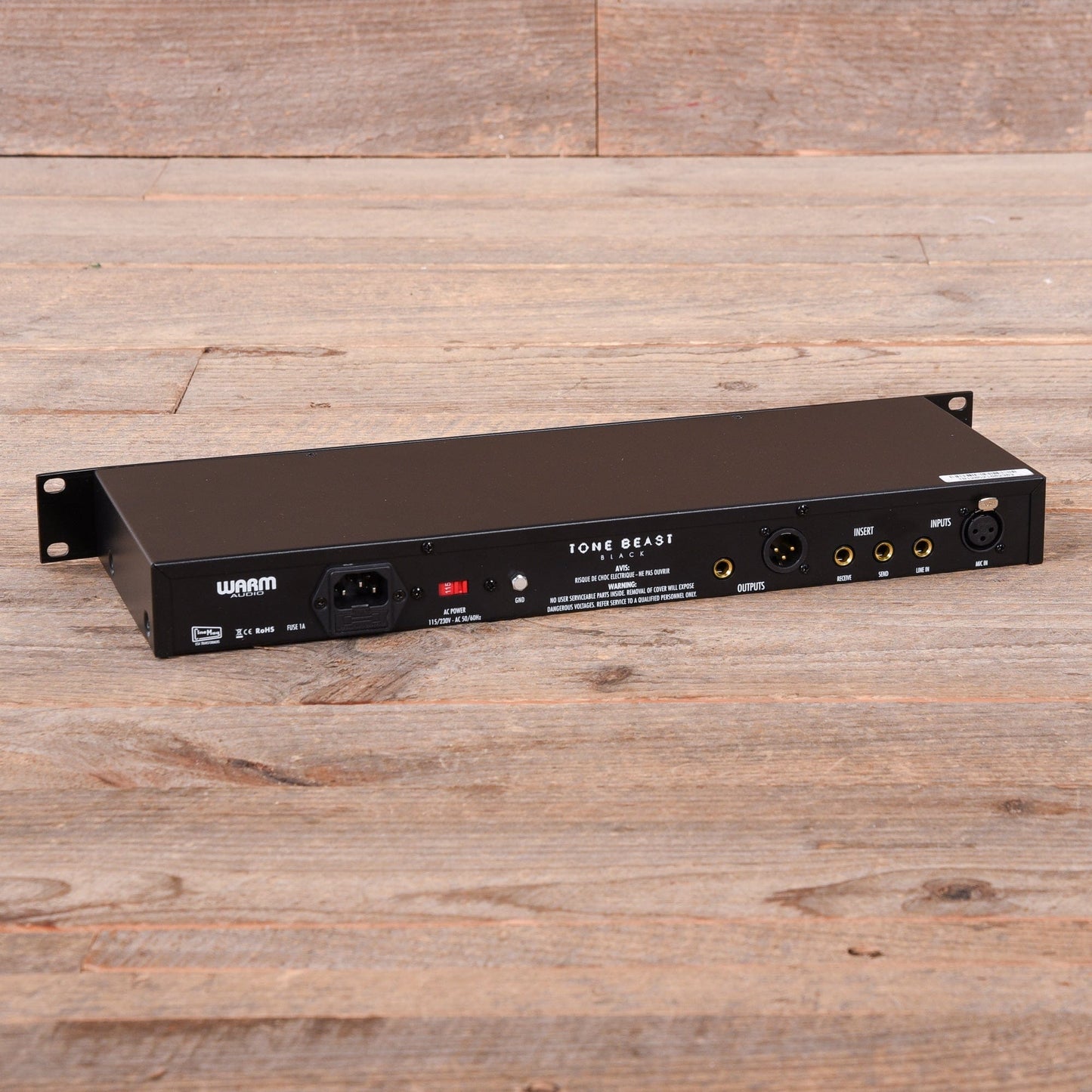 Warm Audio TB12-B Tone Beast Tone Shaping Microphone Preamp Black Pro Audio / Outboard Gear