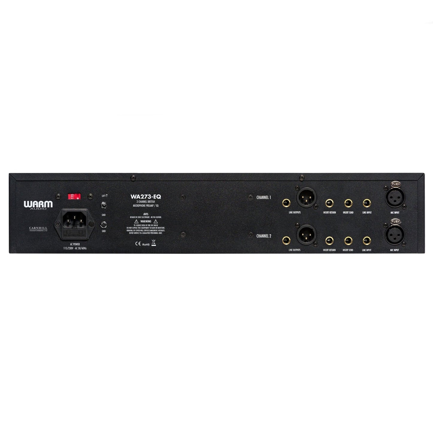 Warm Audio WA273-EQ 2-Channel 1073-Style Mic Preamp w/ EQ Pro Audio / Outboard Gear
