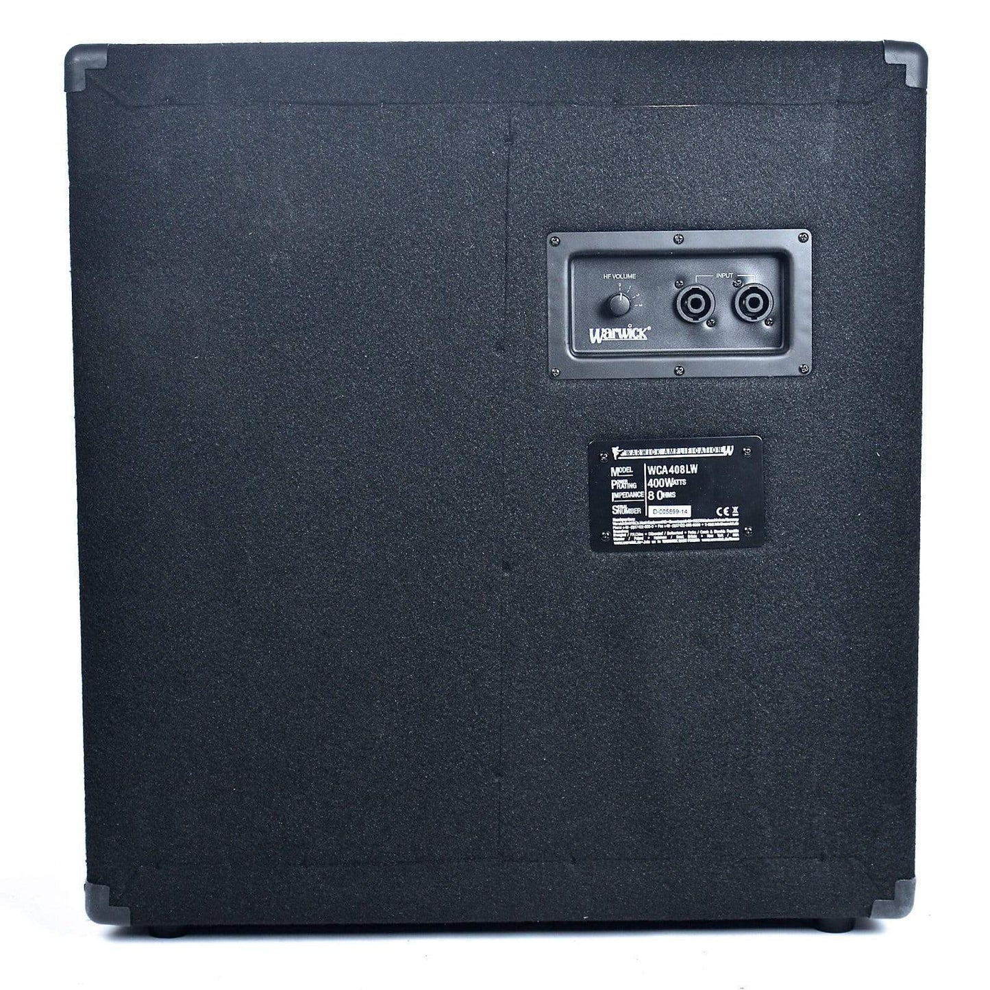 Warwick WCA408 LW 400W 4x8 w/2" Horn Bass Cab Amps / Bass Cabinets