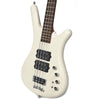 Warwick German Pro Series Corvette $$ 4-String Bass Ash Cream White High Polish Bass Guitars / 4-String