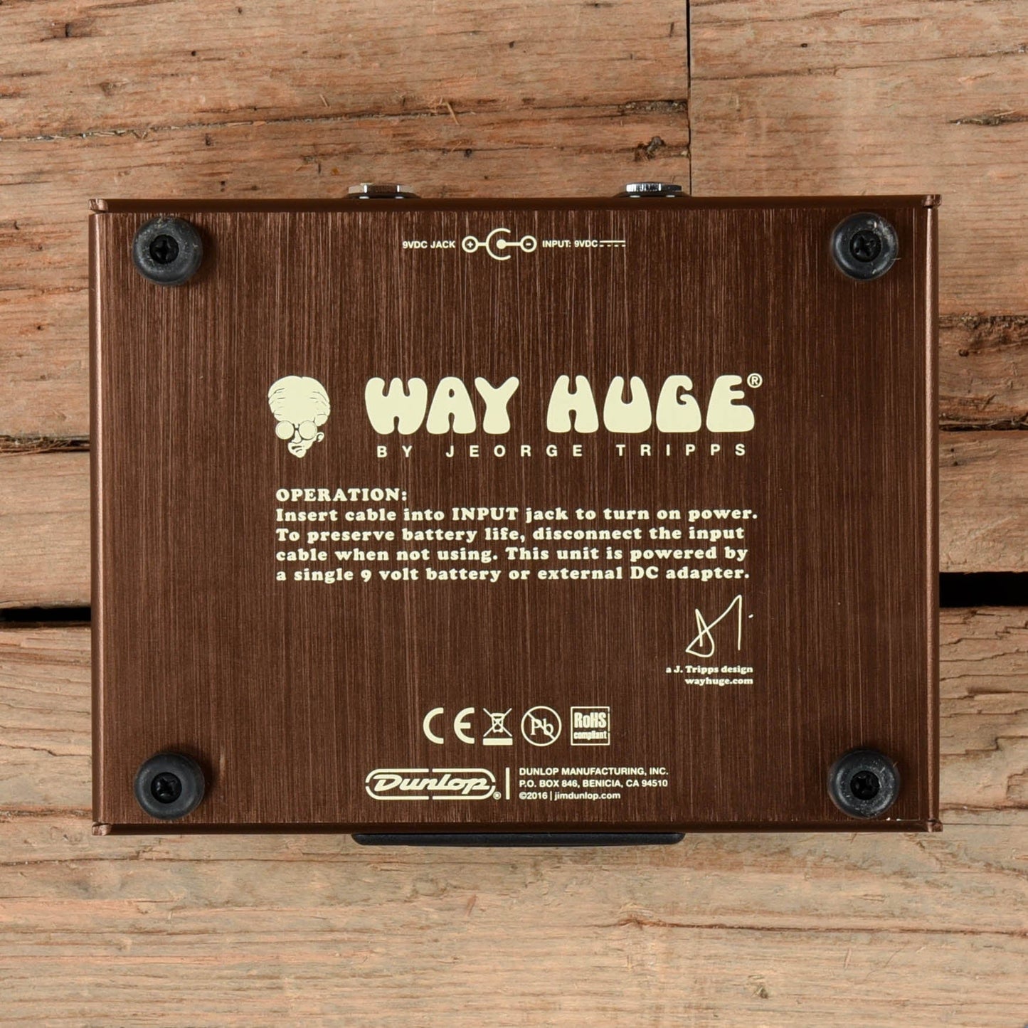 Way Huge WHE209 Camel Toe MkII Triple Overdrive Effects and Pedals / Overdrive and Boost