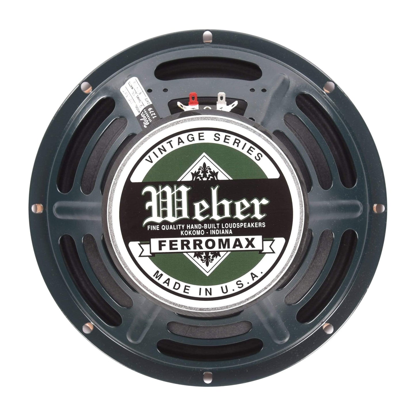 Weber Vintage Series 10F150T Ceramic Magnet Speaker 10" 8ohm 25W Light Dope Parts / Replacement Speakers