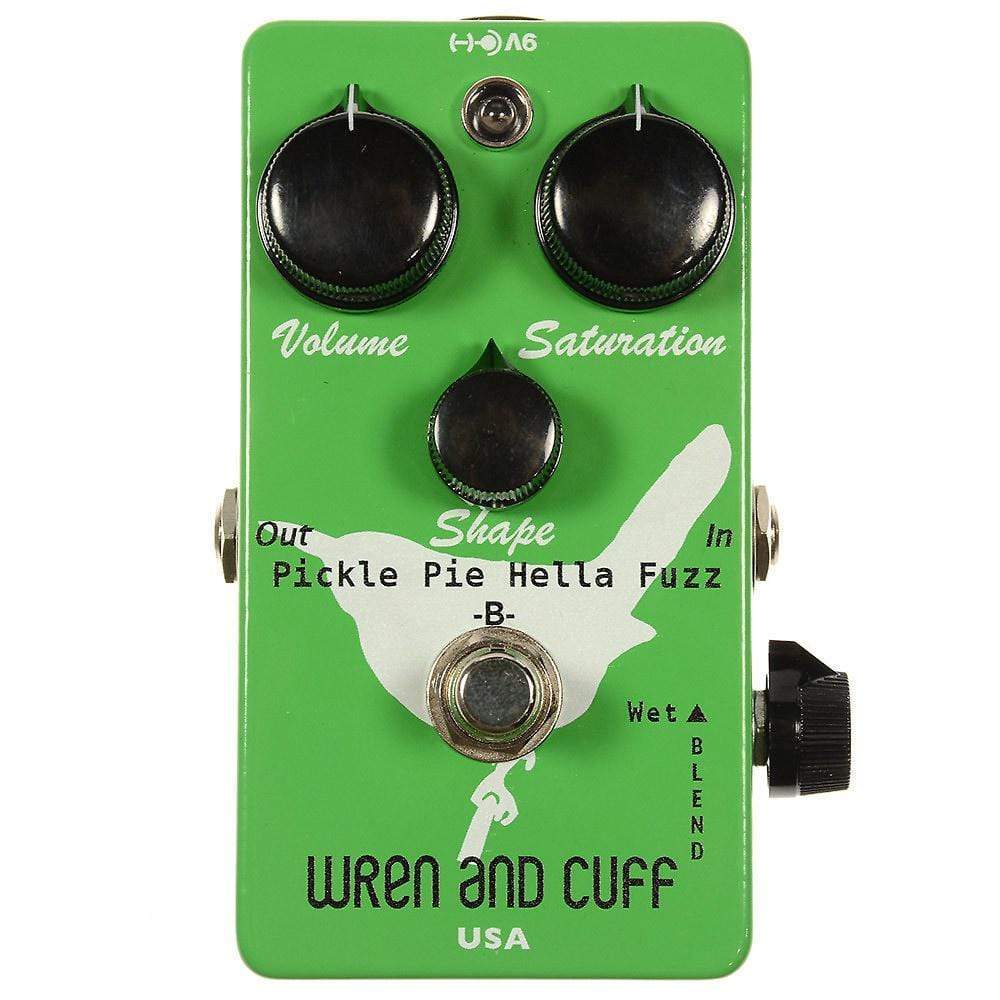 hella pedal Wren and Cuff Pickle Pie B Bass Fuzz Effects Pedal