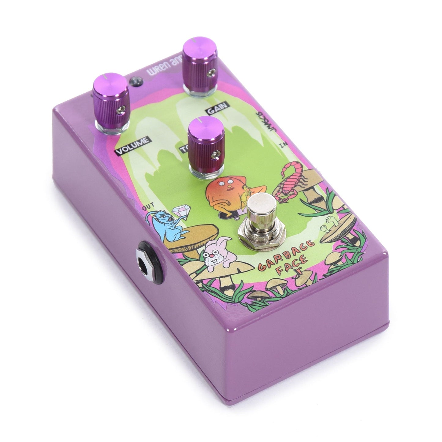 Wren and Cuff Signature J Mascis Garbage Face Jr. Fuzz Pedal Effects and Pedals / Fuzz